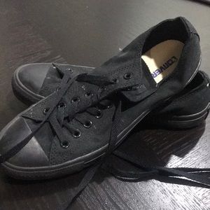 Converse All Star all black size 9